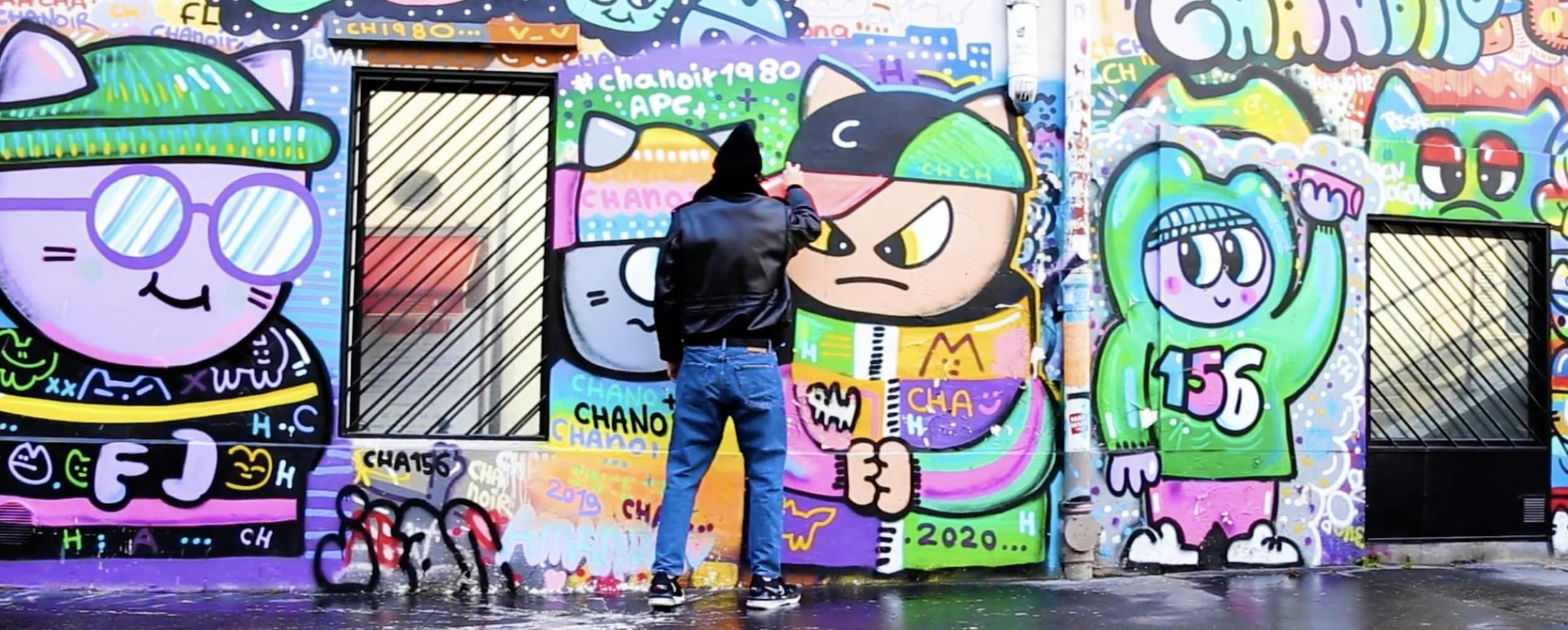 Chanoir post-graffiti